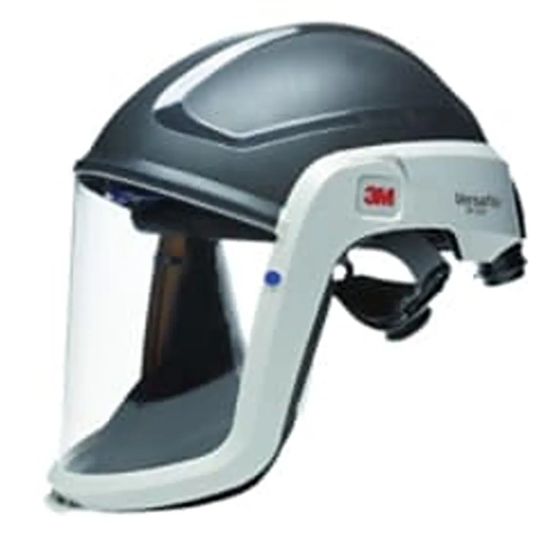 Produktfoto 1 von 3M M-306 Helm Kinnriemen inkl. Verstellbar Integrierter Augenschutz Polycarbonat-Visier, Polyurethanbeschichtete