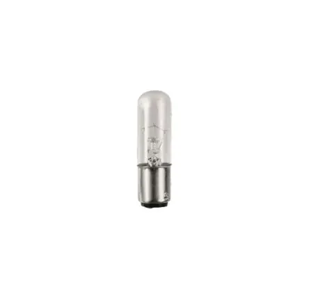 Produktfoto 1 von Werma 955 BA15d Dauerbetrieb Signalleuchte 230V Klar, Ø 16 mm x 54 mm