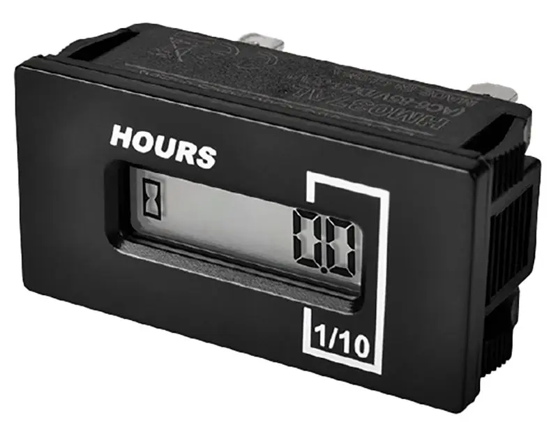 Produktfoto 1 von Runleader RL Stundenzähler Zähler LCD 6-stellig, Stunden