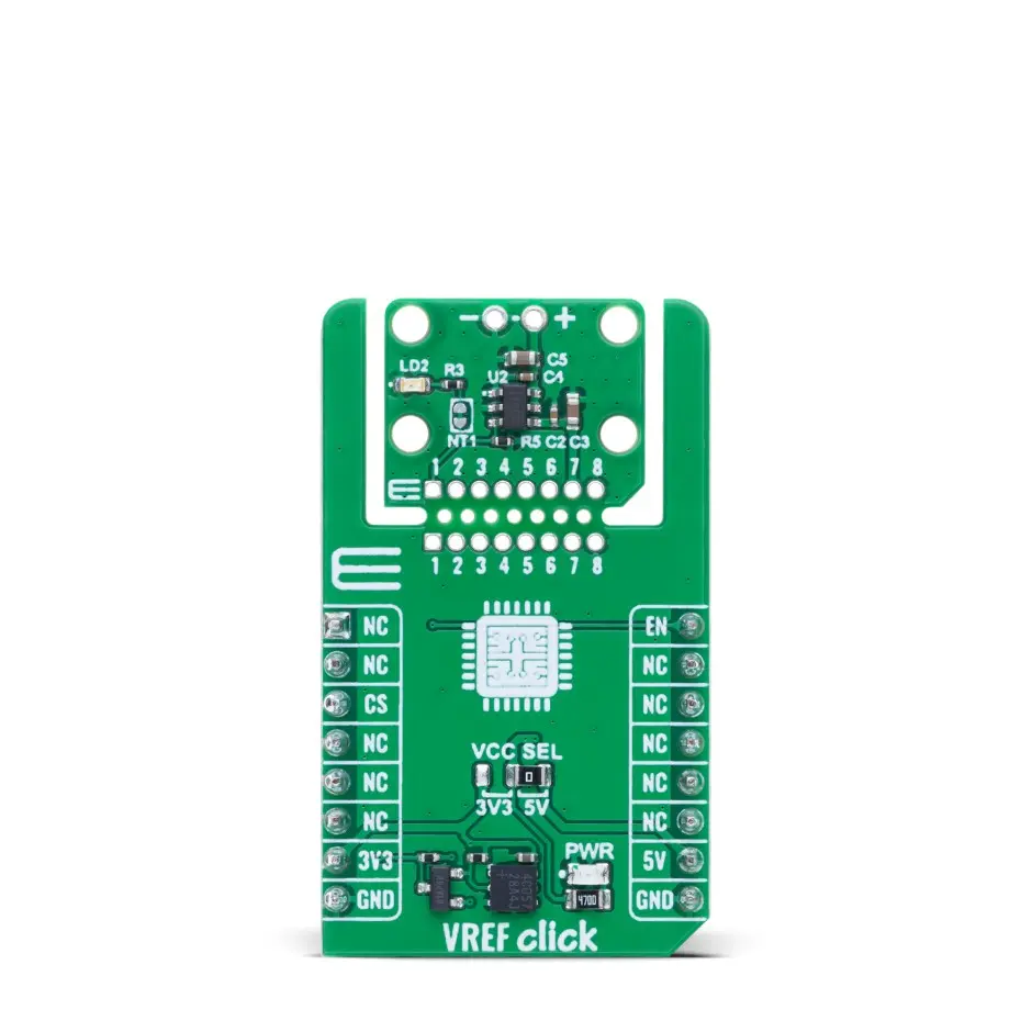 MikroElektronika CMOS Voltage Reference Entwicklungswerkzeug für Motoren und Robotik, VREF Click Spannungsversorgung,