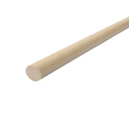 Produktfoto 1 von Goodfellow PEEK-Rundstab, Polyetheretherketon Grau 1.32 g/cm³, Ø 12 mm x 300 mm