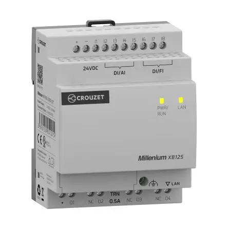Produktfoto 1 von Crouzet MXB Logikmodul, 8 Eing. Digital Ausg.Typ Digital Eing.Typ