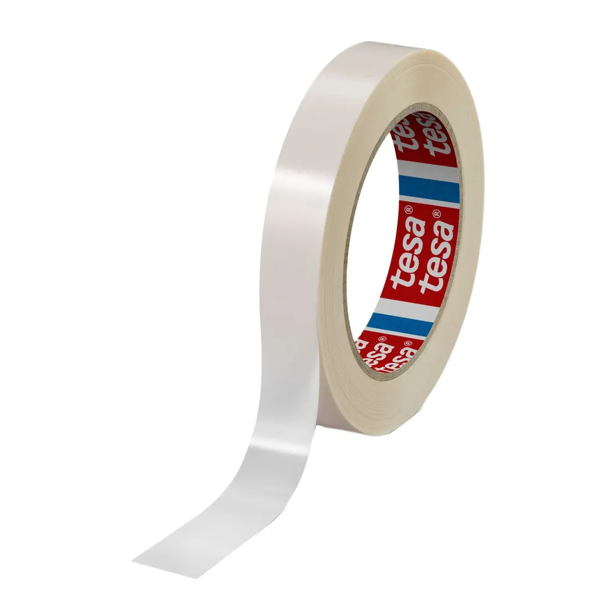 Produktfoto 1 von Tesa 4224 Packband, Mono-orientiertes Polypropylen, Weiß, Stärke 79 μm
