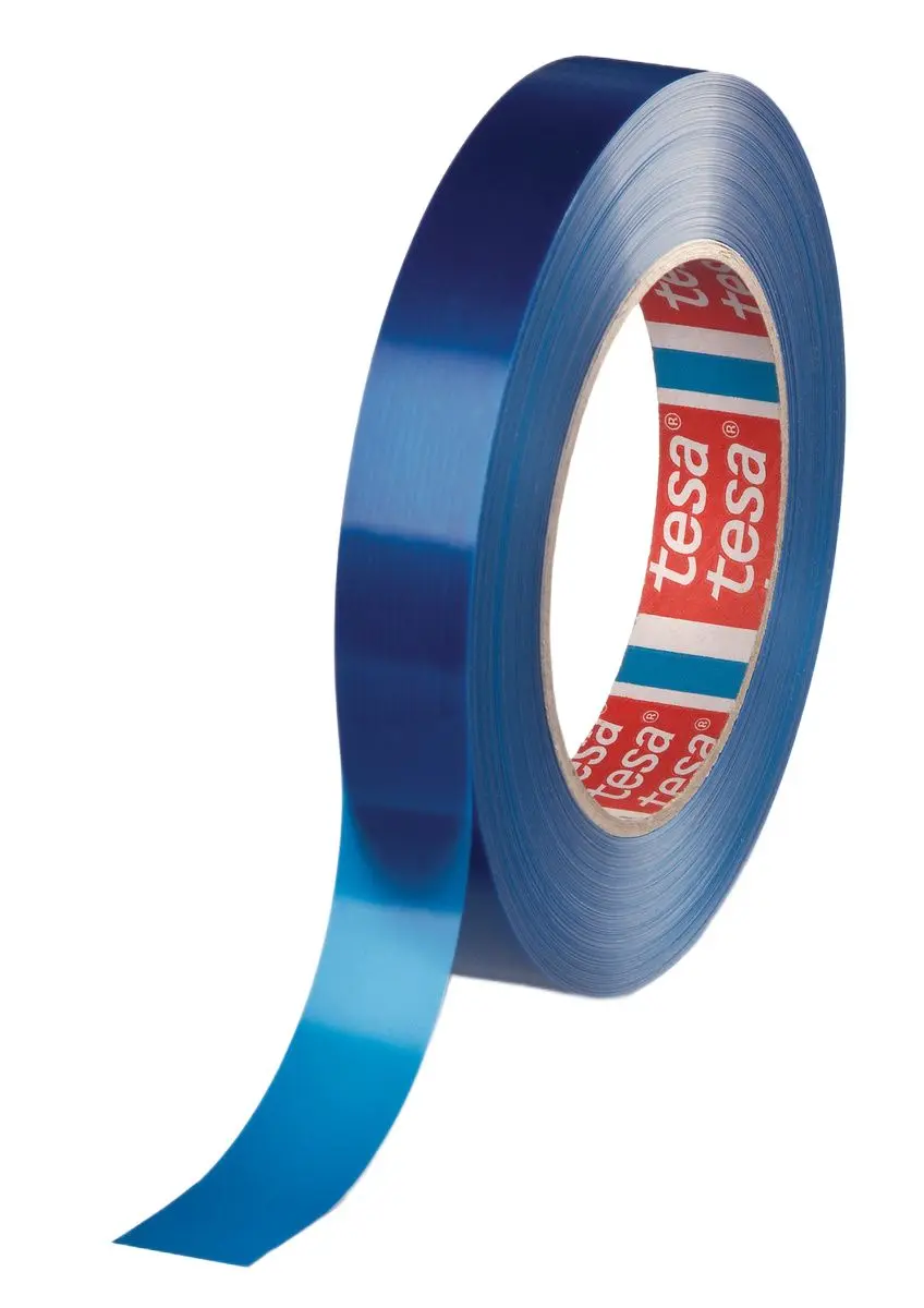 Produktfoto 1 von Tesa 64294 Packband, Mono-orientiertes Polypropylen, Blau, Stärke 107 μm