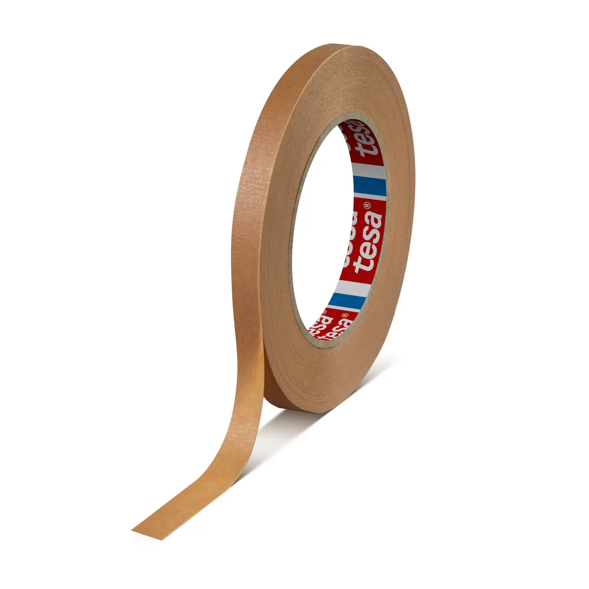 Produktfoto 1 von Tesa Tesa Krepppapier Abdeckband Braun, Stärke 38 mm Gummi-Kleber 38 mm x 50 m