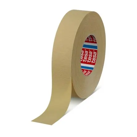 Produktfoto 1 von Tesa Tesa Krepppapier Abdeckband Braun, Stärke 100 mm Gummi-Kleber 100mm x 50 m