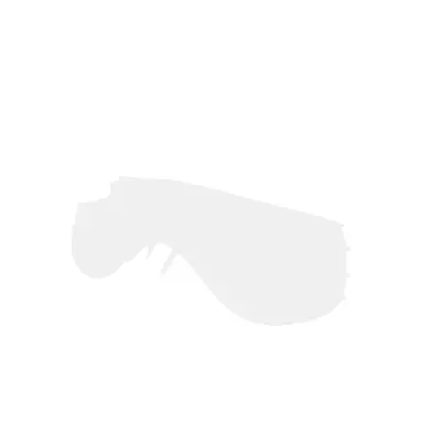 MSA Safety 1014 Schutzbrille, Azetatglas, Klar Belüftet, Rahmen aus Polyvinylchlorid, Kratzfest, UV-Beständigkeit,