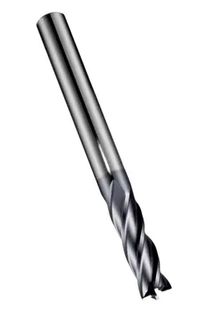 Produktfoto 1 von Dormer Carbid Schaftfräser 4-schneidig, Ø 3 mm 3mm x 38mm/ Schnittlänge 12 mm