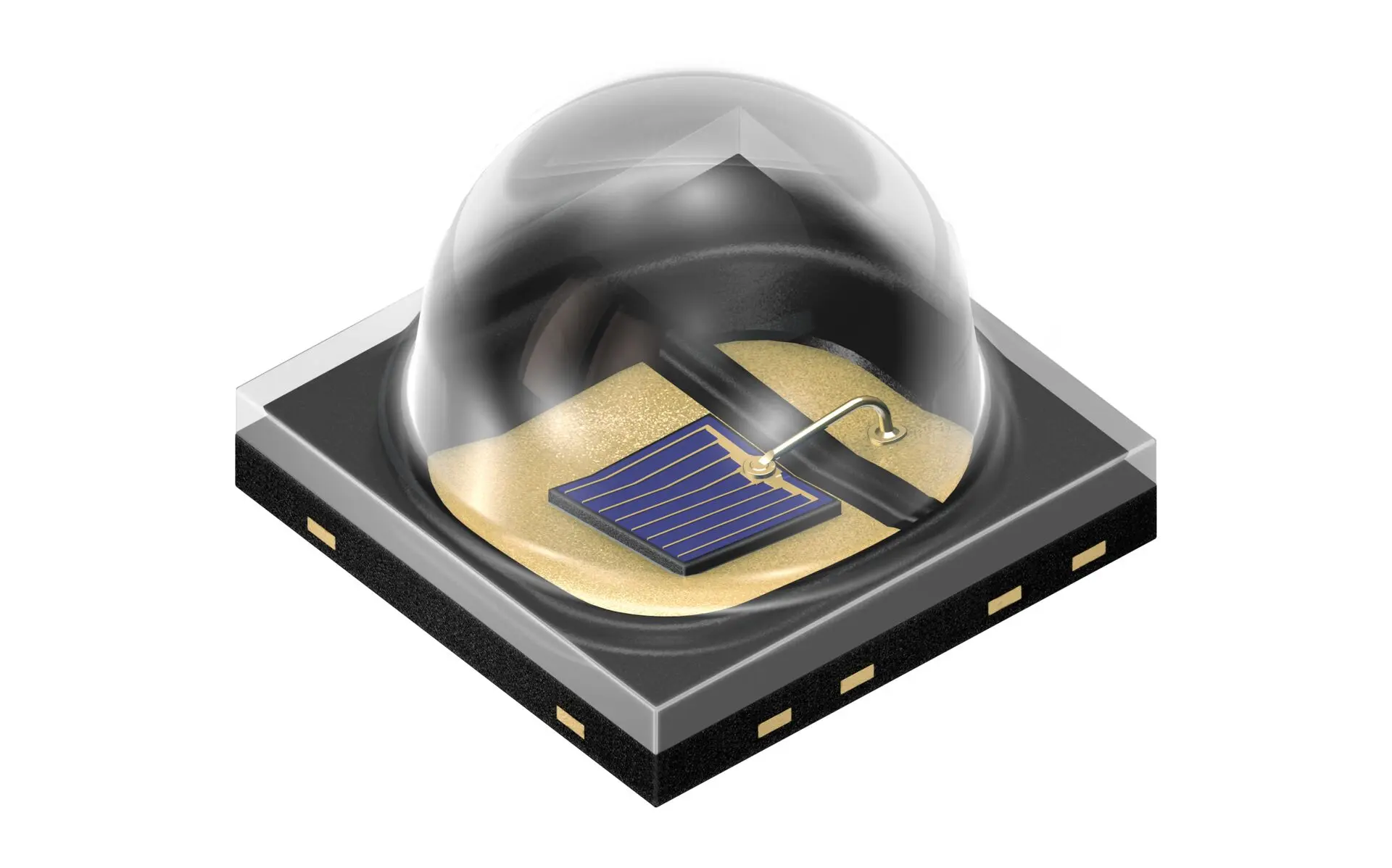 Produktfoto 1 von ams OSRAM OSLON Black IR-Diode, SMD 1600 mW, 950 nm, 1500 mW/sr