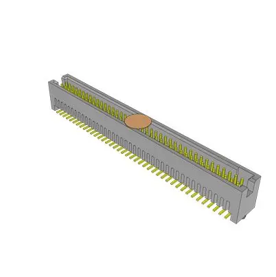 Produktfoto 1 von Samtec TFC Leiterplattenleiste Gerade, 80-polig / 2-reihig, Raster 1.27 mm Raster Oberfläche, Ummantelt