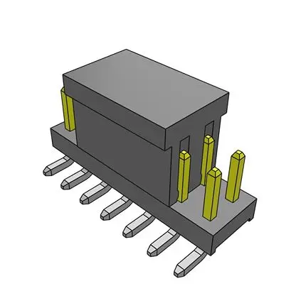 Produktfoto 1 von Samtec TMM Leiterplattenleiste Gerade, 14-polig / 2-reihig, Raster 2 mm Raster Oberfläche, Unisoliert