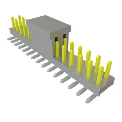 Produktfoto 1 von Samtec TMM Leiterplattenleiste Gerade, 30-polig / 2-reihig, Raster 2 mm Raster Oberfläche, Unisoliert