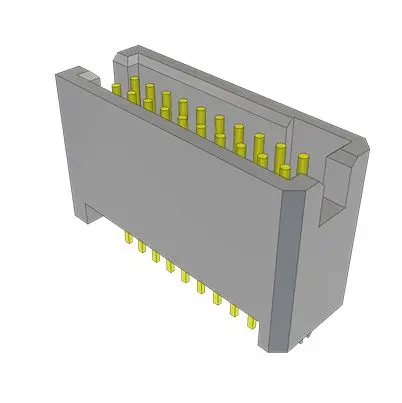 Produktfoto 1 von Samtec TFM Leiterplattenleiste Gerade, 20-polig / 2-reihig, Raster 1.27 mm Raster Oberfläche, Ummantelt