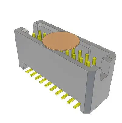 Produktfoto 1 von Samtec TFM Leiterplattenleiste Gerade, 20-polig / 2-reihig, Raster 1.27 mm Raster Oberfläche, Ummantelt