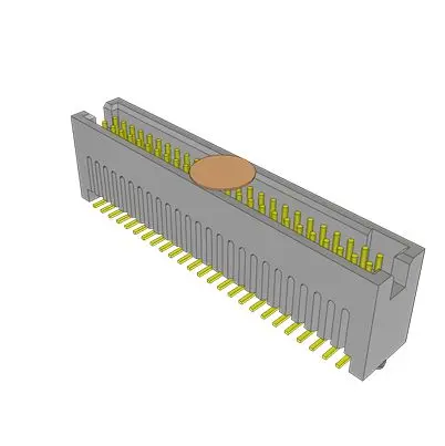 Produktfoto 1 von Samtec TFC Leiterplattenleiste Gerade, 50-polig / 2-reihig, Raster 1.27 mm Raster Oberfläche, Ummantelt