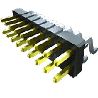 Produktfoto 1 von Samtec MMT Leiterplattenleiste Horizontal, 10-polig / 2-reihig, Raster 2 mm Raster Oberfläche, Unisoliert