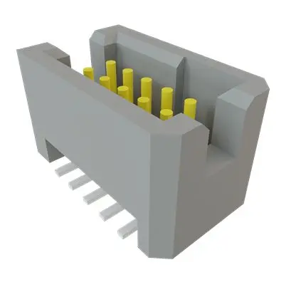 Produktfoto 1 von Samtec TFM Leiterplattenleiste Gerade, 10-polig / 2-reihig, Raster 1.27 mm Raster Oberfläche, Ummantelt