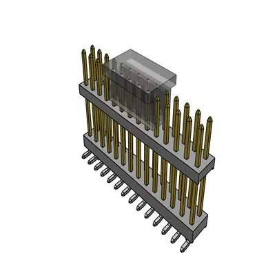 Produktfoto 1 von Samtec TW Leiterplattenleiste Gerade, 28-polig / 2-reihig, Raster 2 mm Raster Oberfläche, Unisoliert