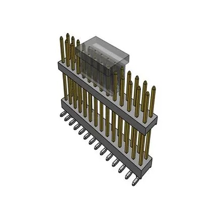 Produktfoto 1 von Samtec TW Leiterplattenleiste Gerade, 28-polig / 2-reihig, Raster 2 mm Raster Oberfläche, Unisoliert