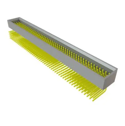 Produktfoto 1 von Samtec TMMS Leiterplatten-Stiftleiste gewinkelt, 50-polig / 1-reihig, Raster 2mm, Ummantelt