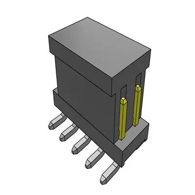 Produktfoto 1 von Samtec TMM Leiterplattenleiste Gerade, 10-polig / 2-reihig, Raster 2 mm Raster Oberfläche, Unisoliert