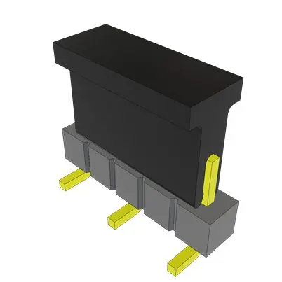 Produktfoto 1 von Samtec TSM Leiterplattenleiste Vertikal, 5-polig / 1-reihig, Raster 2.54 mm Raster Oberfläche, Unisoliert