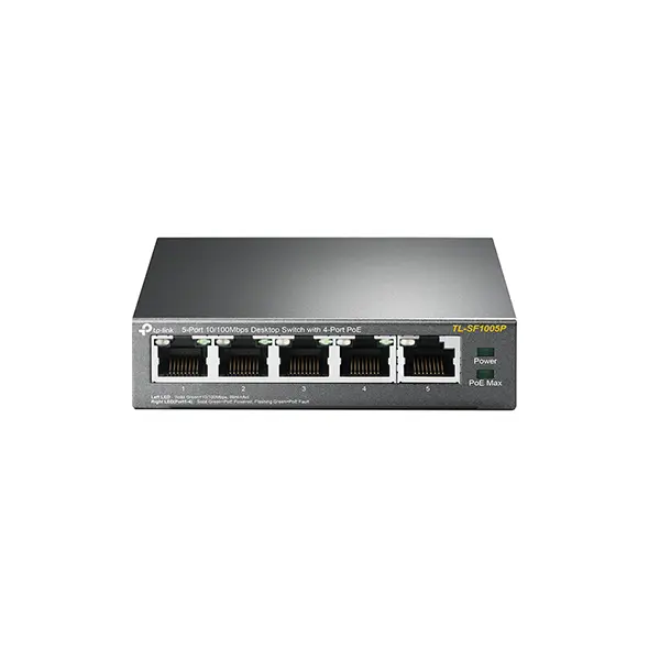 Produktfoto 1 von TP-Link TL-SF1005P Netzwerk Switch PoE 5-Port Netzwerkschalter