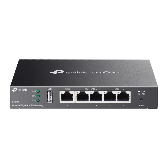 Produktfoto 1 von TP-Link ER605 WLAN Router 2-Port