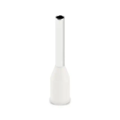 Produktfoto 1 von Phoenix Contact Aderendhülse, Stift ø 1.3 mm, Weiß, Polypropylen, 10 mm, 16 mm, Isoliert, 18 AWG max.