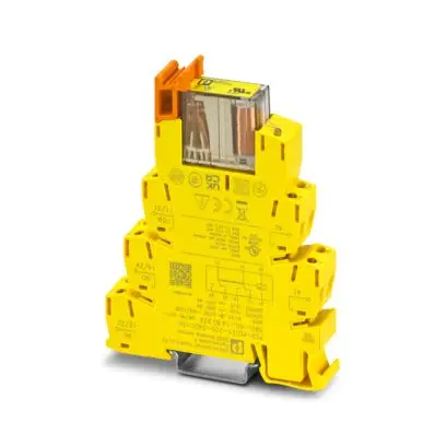 Produktfoto 1 von Phoenix Contact PSR Sicherheitsrelais 24V IEC 60947-1, CE, IEC/EN 61810 SIL IEC 61508