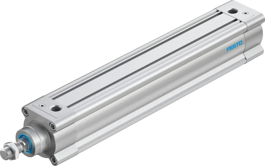 Produktfoto 1 von Festo DSBC 1383587 Pneumatikzylinder 320 mm Doppeltwirkend, Bohrung Ø 63 mm, bis 12 bar