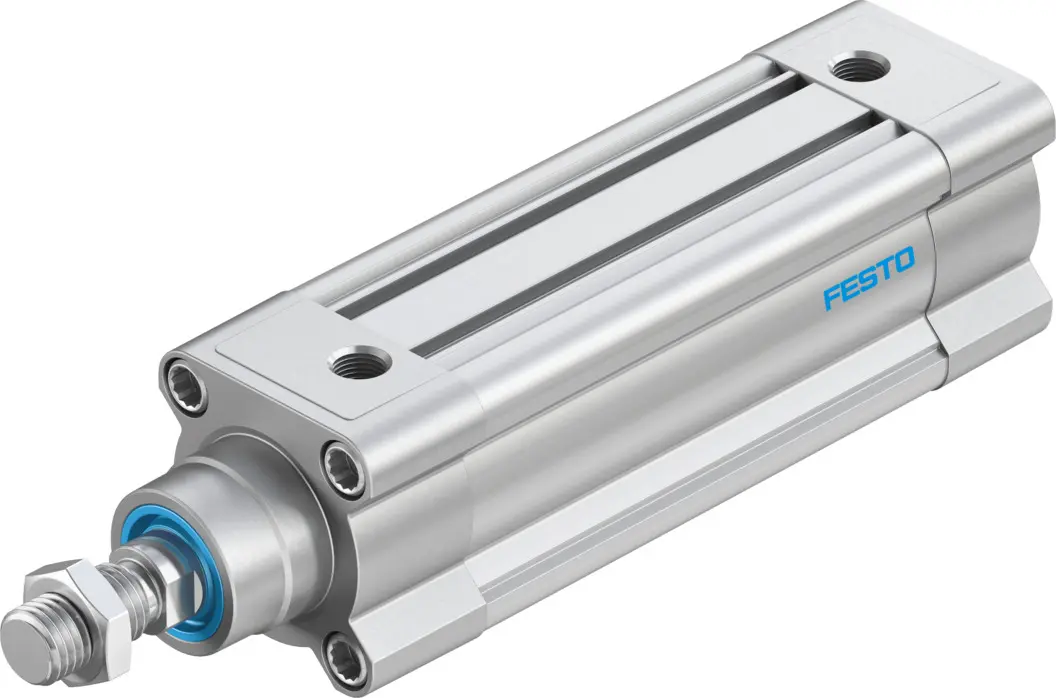 Produktfoto 1 von Festo DSBC 1376469 Pneumatikzylinder 50 mm Doppeltwirkend, Bohrung Ø 32 mm, bis 12 bar