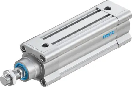 Produktfoto 1 von Festo DSBC 1376469, G 1/8 Pneumatikzylinder doppeltwirkend, Bohrung Ø 32mm / Hub 50mm, bis 12 bar