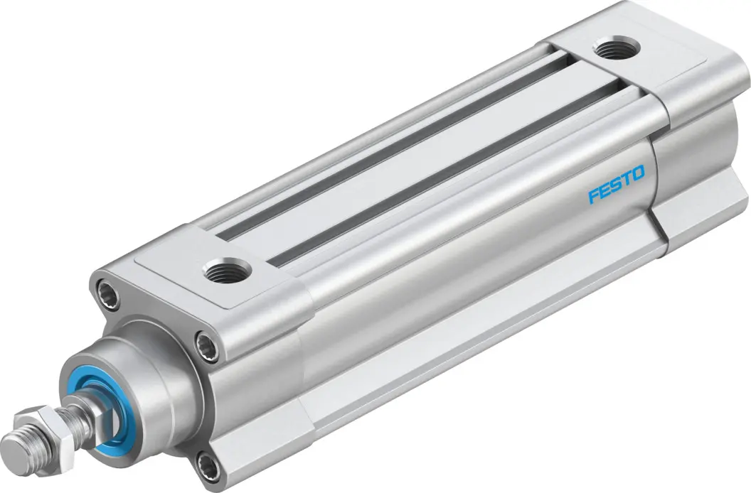 Produktfoto 1 von Festo DSBC 1376907 Pneumatikzylinder 100 mm Doppeltwirkend, Bohrung Ø 40 mm, bis 12 bar