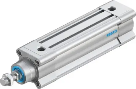 Produktfoto 1 von Festo DSBC 1376907 Pneumatikzylinder 100 mm Doppeltwirkend, Bohrung Ø 40 mm, bis 12 bar