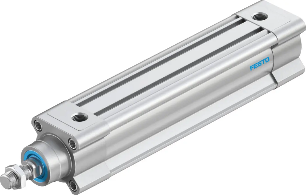 Produktfoto 1 von Festo DSBC 2123784 Pneumatikzylinder 150 mm Doppeltwirkend, Bohrung Ø 40 mm, bis 12 bar