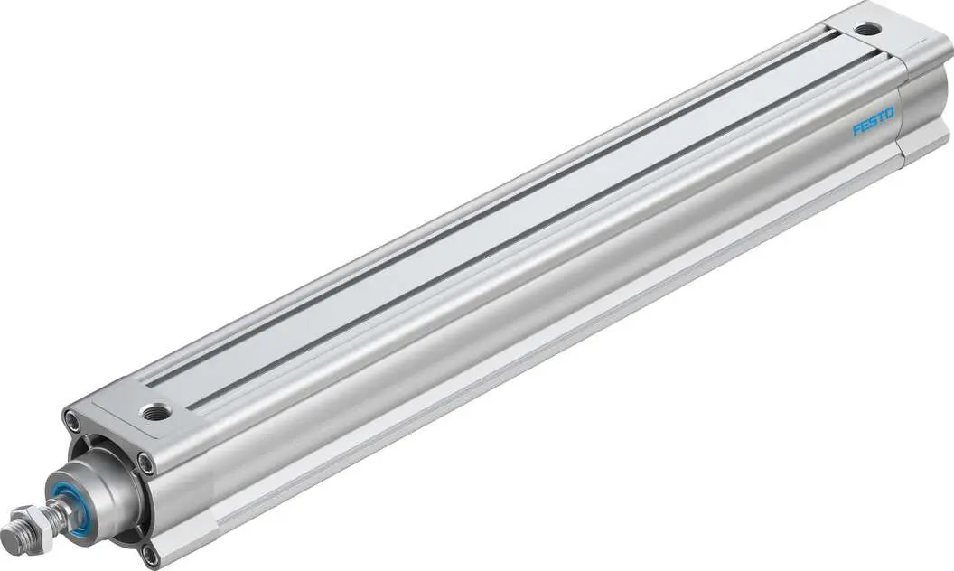 Produktfoto 1 von Festo DSBC 1383643 Pneumatikzylinder 500 mm Doppeltwirkend, Bohrung Ø 63 mm, bis 12 bar
