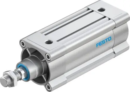 Produktfoto 1 von Festo DSBC 1383370 Pneumatikzylinder 100 mm Doppeltwirkend, Bohrung Ø 80 mm, bis 12 bar