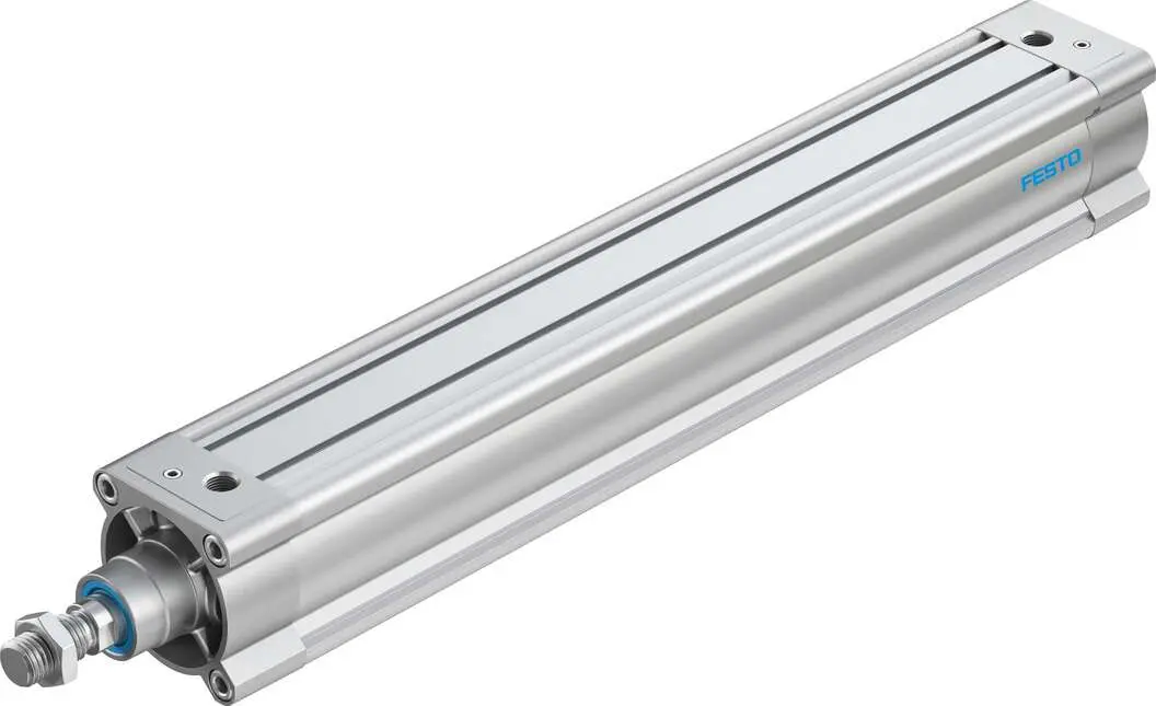 Produktfoto 1 von Festo DSBC 1383344 Pneumatikzylinder 500 mm Doppeltwirkend, Bohrung Ø 80 mm, bis 12 bar