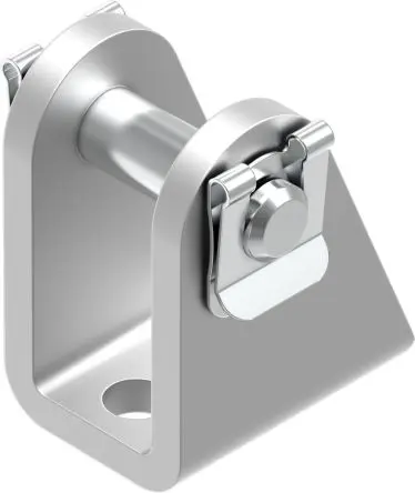 Produktfoto 1 von Festo Fuß zur Verwendung mit ADVUL-Kompaktzylinder