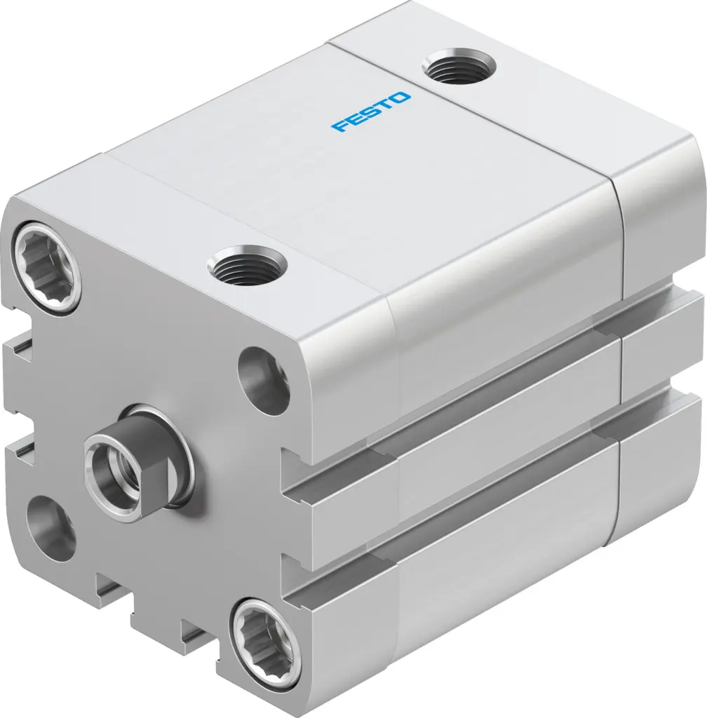 Produktfoto 1 von Festo ADN 536303 Pneumatikzylinder 25 mm Doppeltwirkend, Bohrung Ø 40 mm, bis 10 bar
