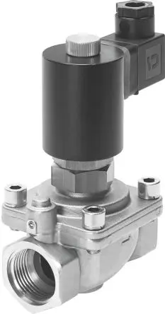 Produktfoto 1 von Festo 2/2 VZWF Magnetventil G, Elektromagnet-betätigt 24V dc