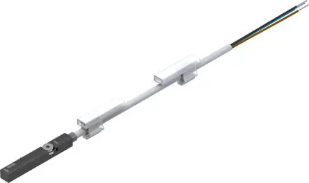 Produktfoto 1 von Festo SME-Serie 546799 Kabel mit offenem Ende 24V ac/dc Pneumatischer Positionsdetektor LED Signalleuchten, IP68, IP65