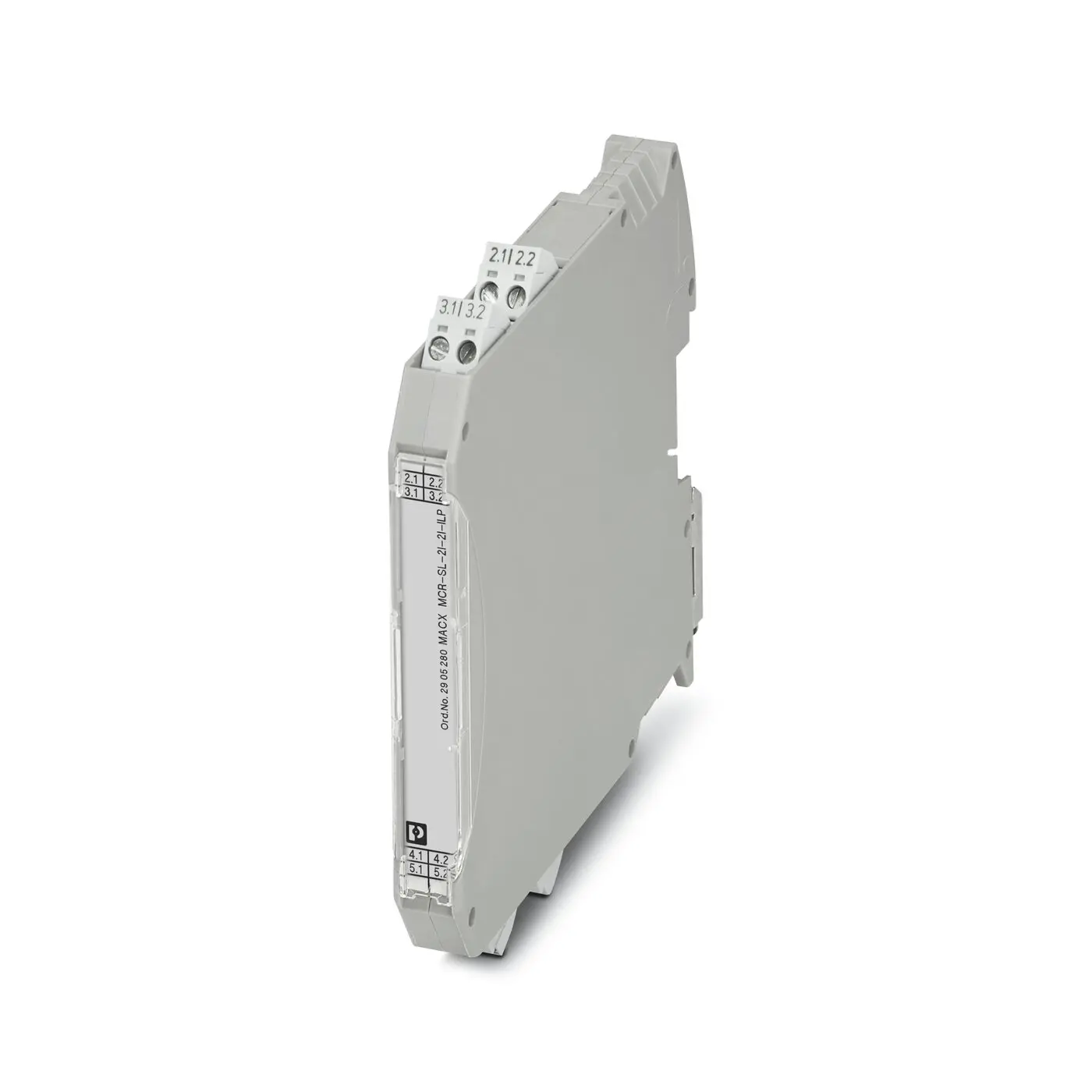 Produktfoto 1 von Phoenix Contact Serie MACX MCR Signalwandler 30.5 V, Strom 0 to 20 mA EIN / Strom 0 to 20 mA AUS DIN-Hutschiene, ATEX