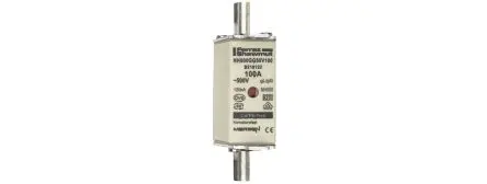 Produktfoto 1 von Mersen NH-Sicherung NH000, 500V ac / 100A gG, gG IEC