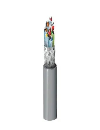 Produktfoto 1 von Belden 8168 Datenkabel, 8-paarig 0.25 mm² 30 m Ø 12.16 mm Polyvinylchlorid isoliert Silber