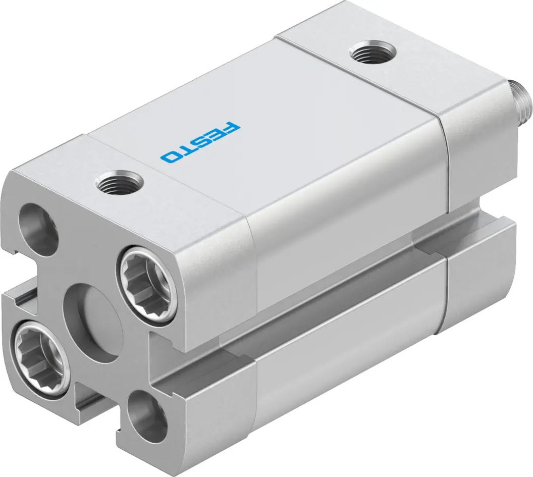 Produktfoto 1 von Festo ADN 536206 Pneumatikzylinder 15 mm Doppeltwirkend, Bohrung Ø 12 mm, bis 10 bar