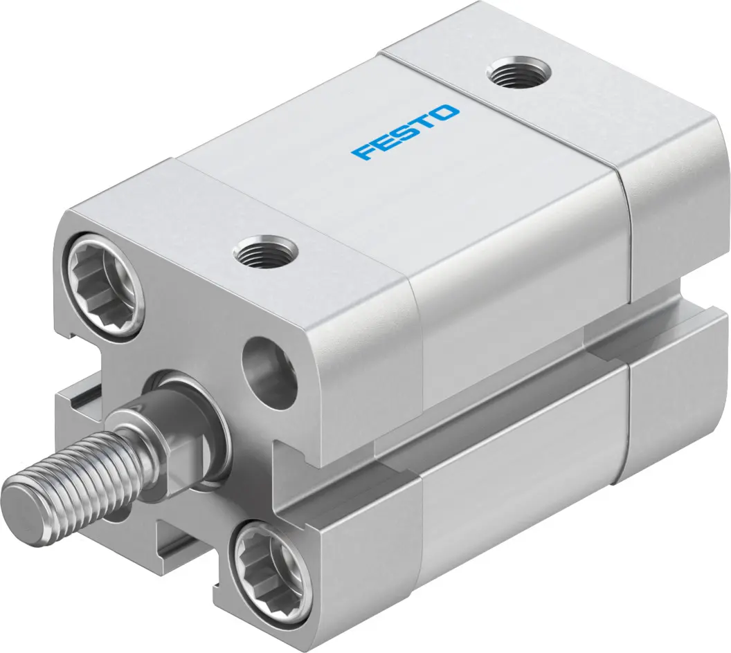 Produktfoto 1 von Festo ADN 536220 Pneumatikzylinder 10 mm Doppeltwirkend, Bohrung Ø 16 mm, bis 10 bar