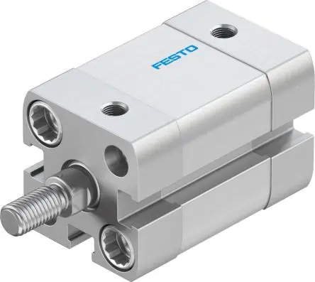 Produktfoto 1 von Festo ADN 536220 Pneumatikzylinder 10 mm Doppeltwirkend, Bohrung Ø 16 mm, bis 10 bar