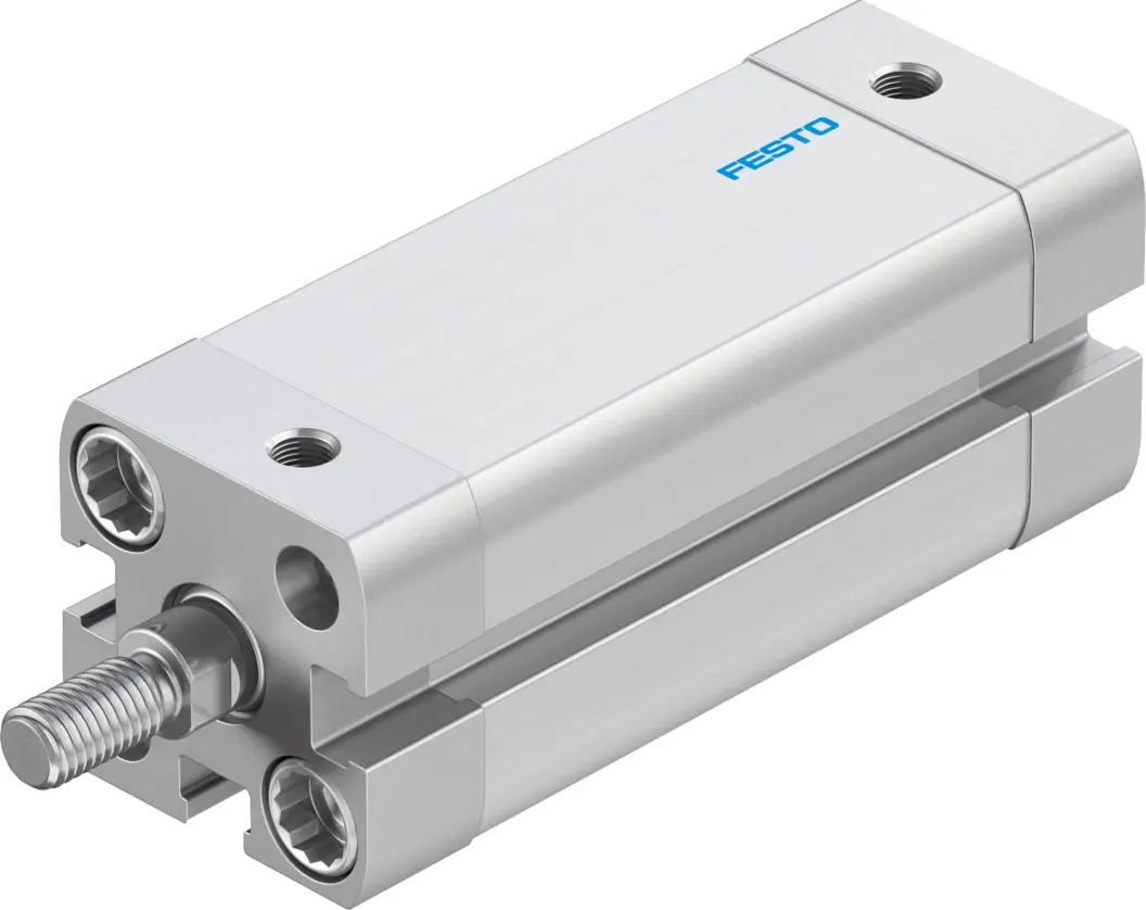 Produktfoto 1 von Festo ADN 536225 Pneumatikzylinder 40 mm Doppeltwirkend, Bohrung Ø 16 mm, bis 10 bar